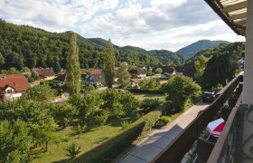 Ausblick aus der Frühstückspension Haidn, © Michael Haidn