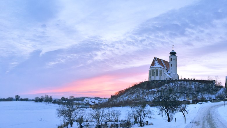 Pfarrkirche Gerolding im Winter, © Corinna Mader